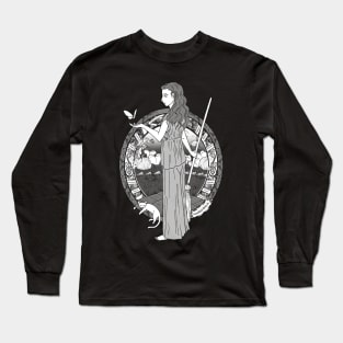 Garden Witch - by Jenn Atkins Long Sleeve T-Shirt